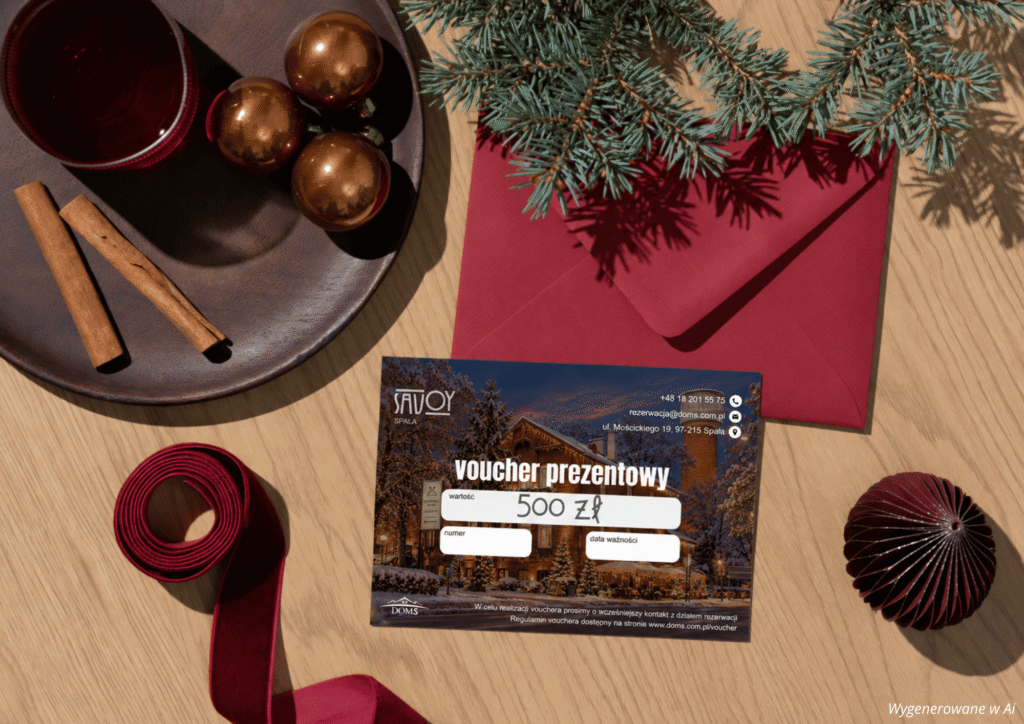 Voucher prezentowy 500 zł